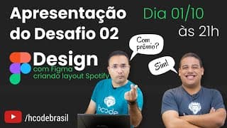 DESAFIO 02 - Curso 100% Gratuito de Design com Figma.