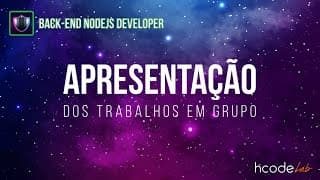 Hcode Café - #117 - Apresentação dos Trabalhos dos Alunos de Node.js